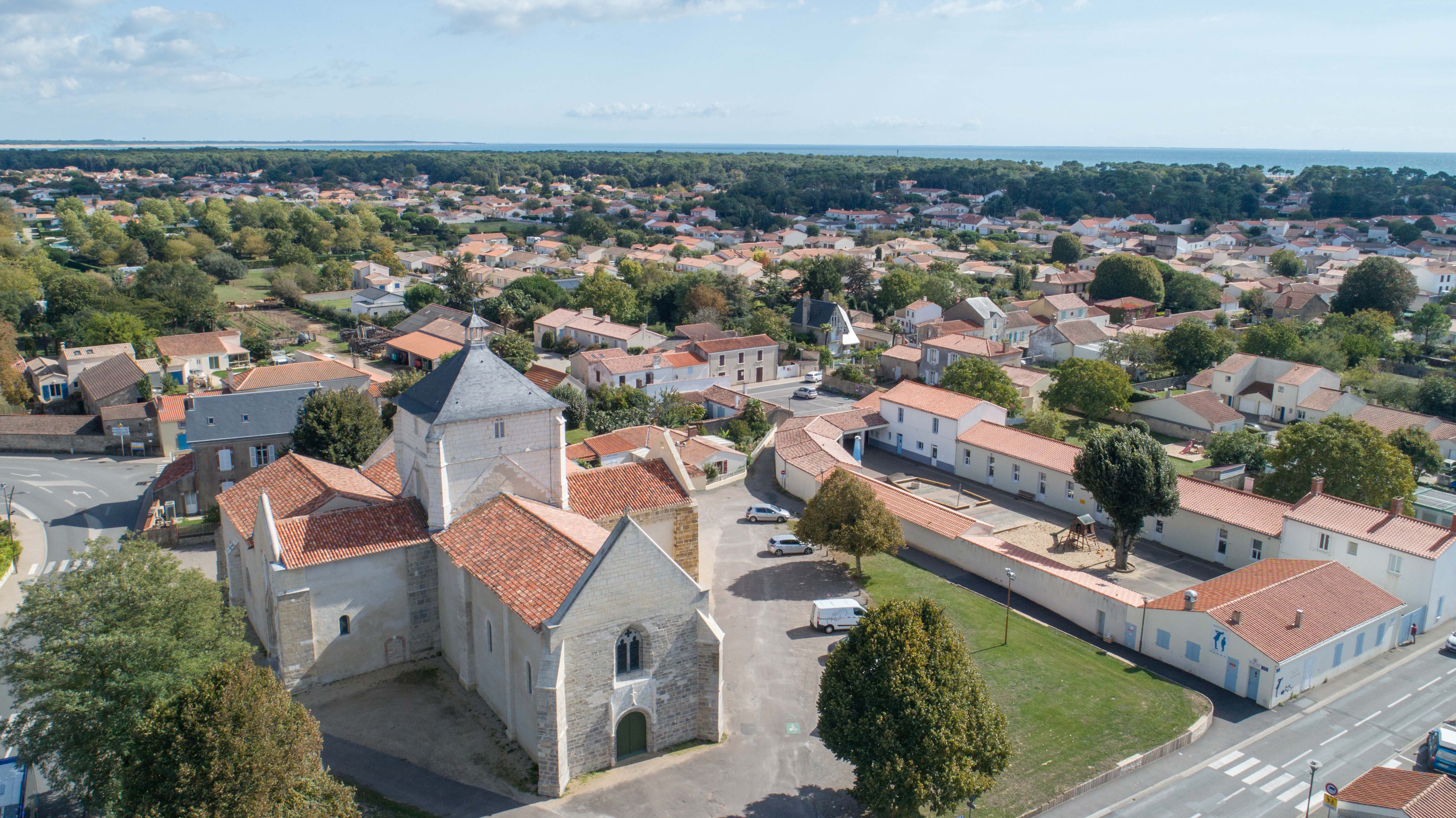 Eglise Jard-sur-Mer - © Horizon Vertical - Destination Vendée Grand Littoral