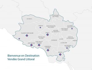 Destination Vendée Grand Llittoral - Carte Situation