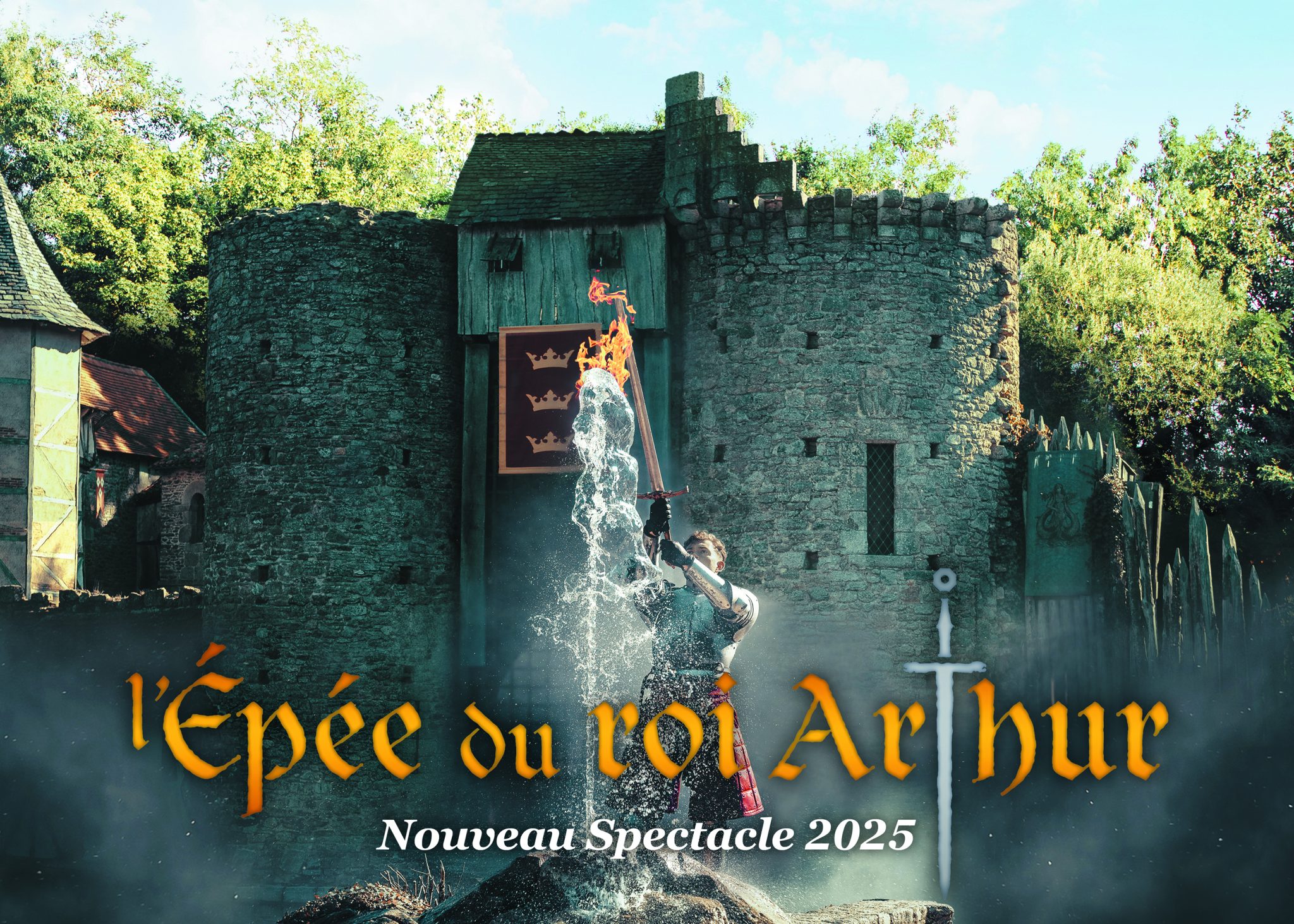 Nouveauté 2025_L'Épée du Roi Arthur_Arnaud Masson_Puy du Fou